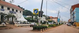Entebbe City in Uganda